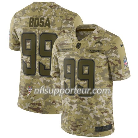 Maillot Homme Los Angeles Chargers Joey Bosa 99 Nike Salute to Service